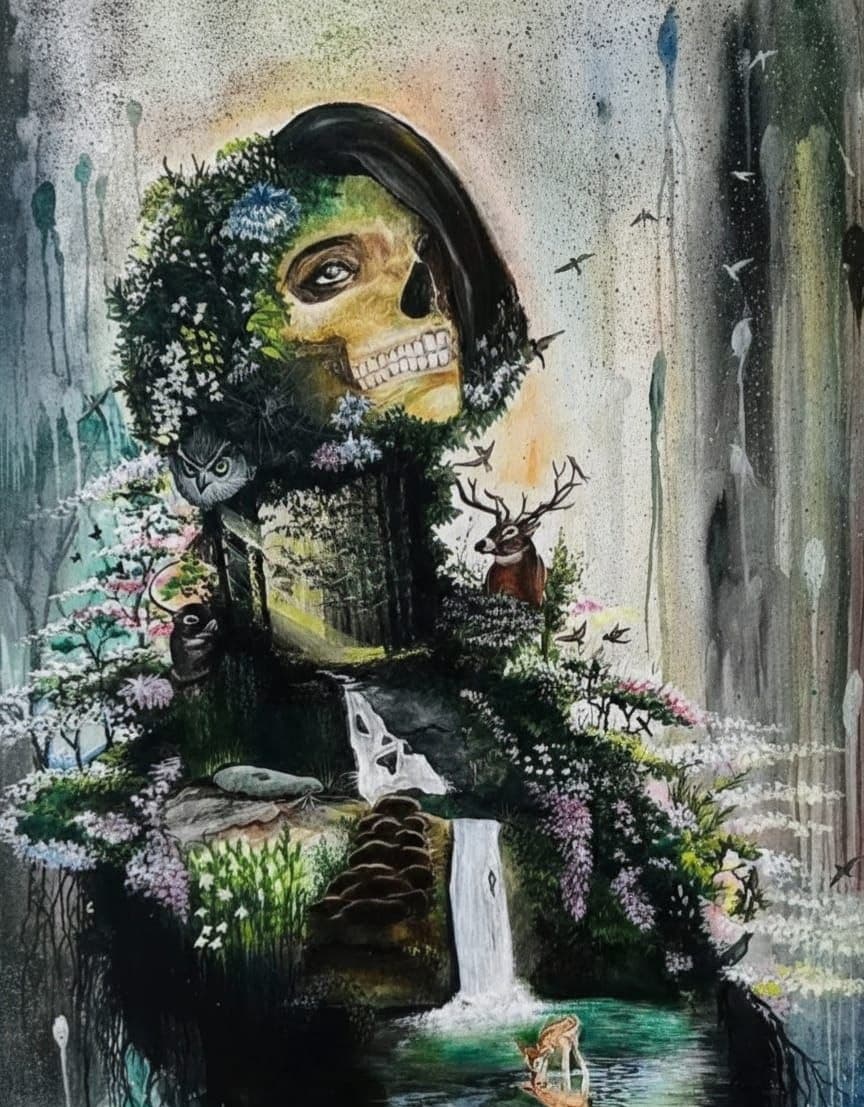 Original Hand-Paint Piece 14