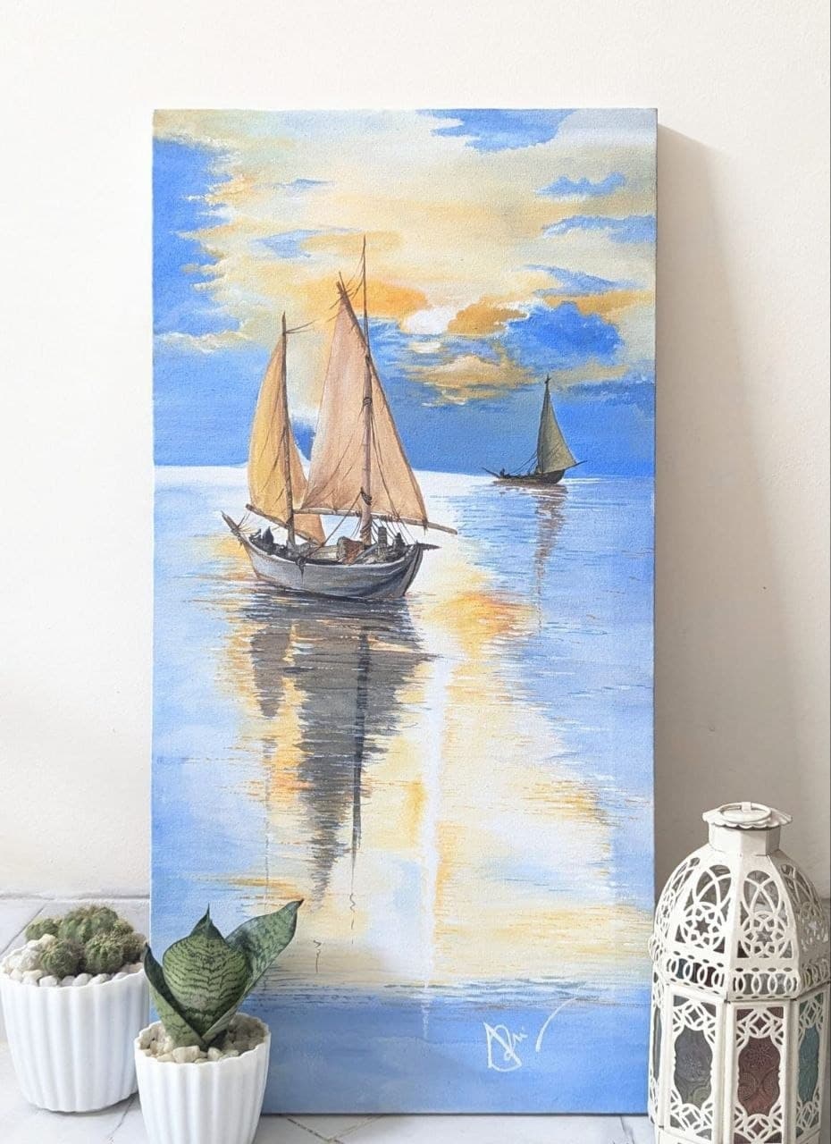 Original Hand-Paint Piece 13