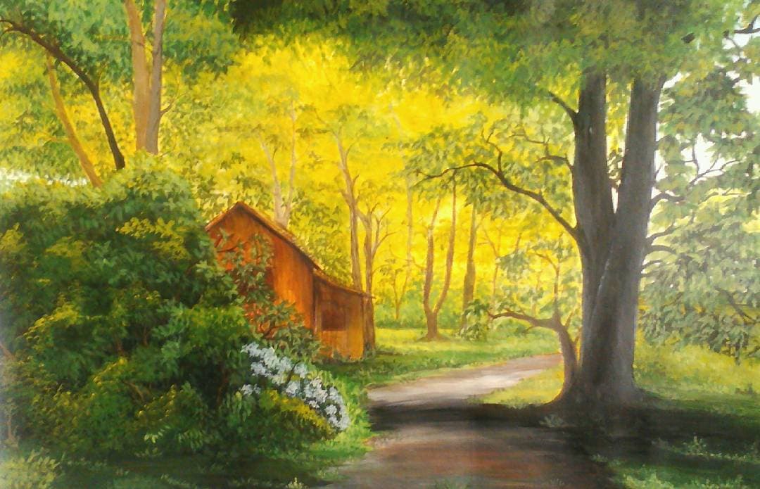 Original Hand-Paint Piece 5